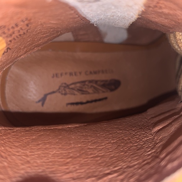 Free People X Jeffrey Campbell | Palermo Heels Size 7 Leather - Picture 13 of 17